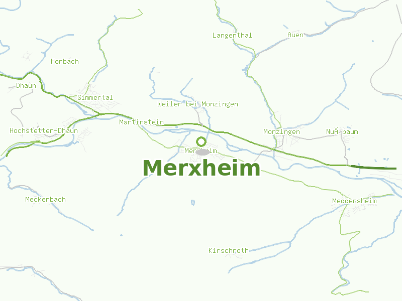 Karte von Merxheim