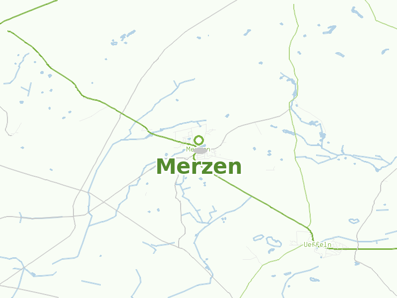 Karte von Merzen