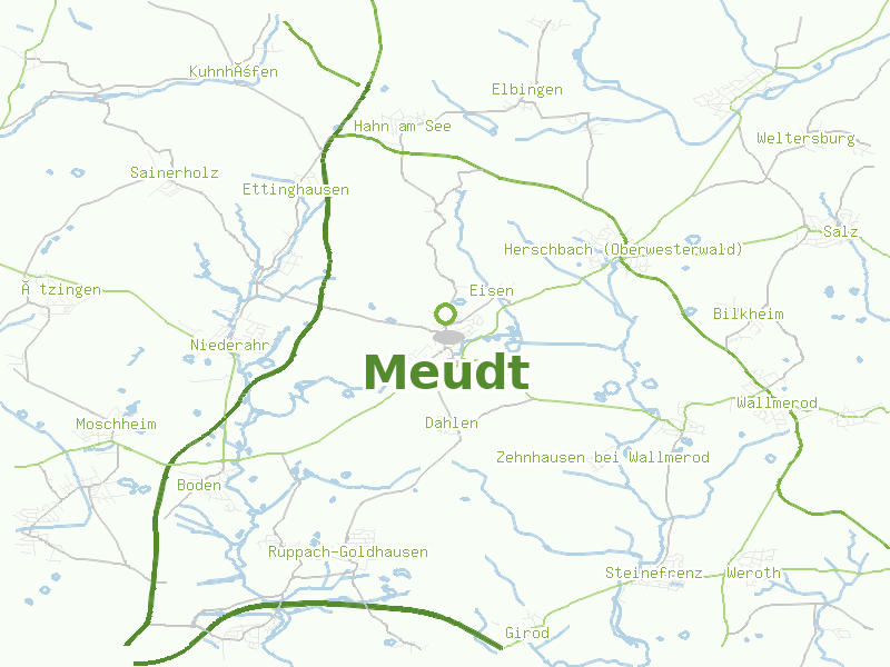 Karte von Meudt