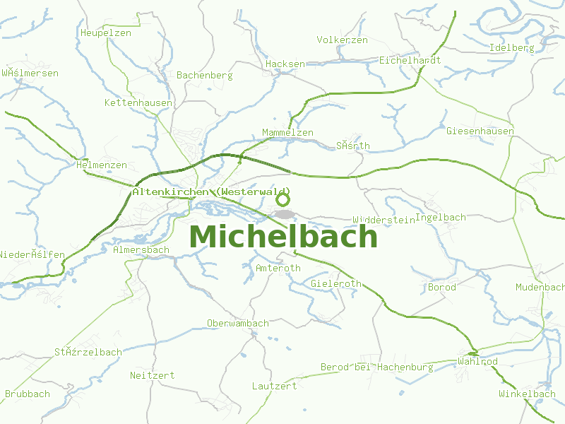 Karte von Michelbach