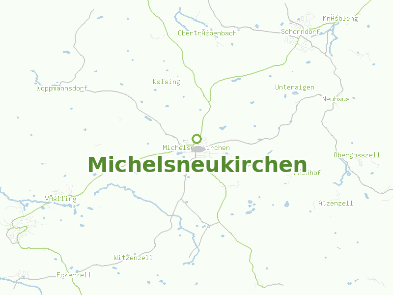 Karte von Michelsneukirchen