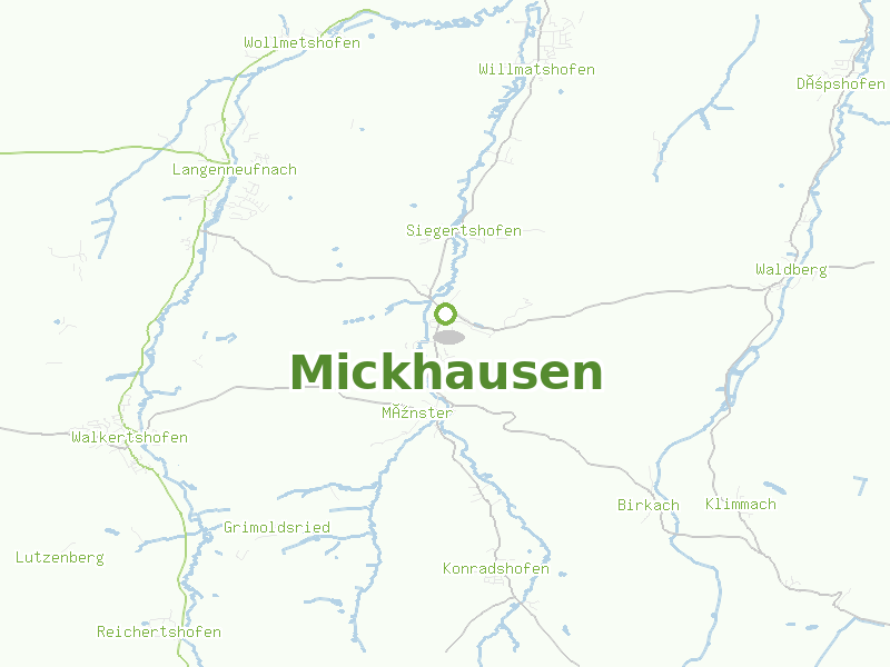 Karte von Mickhausen