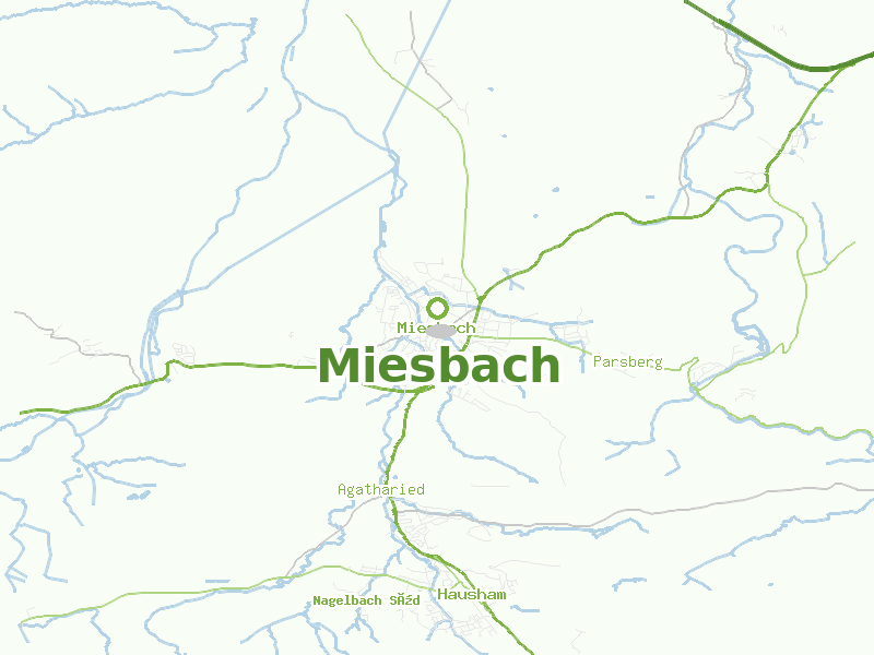 Karte von Miesbach