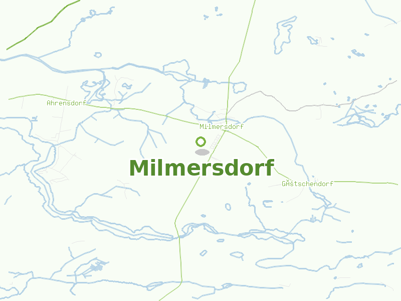 Karte von Milmersdorf