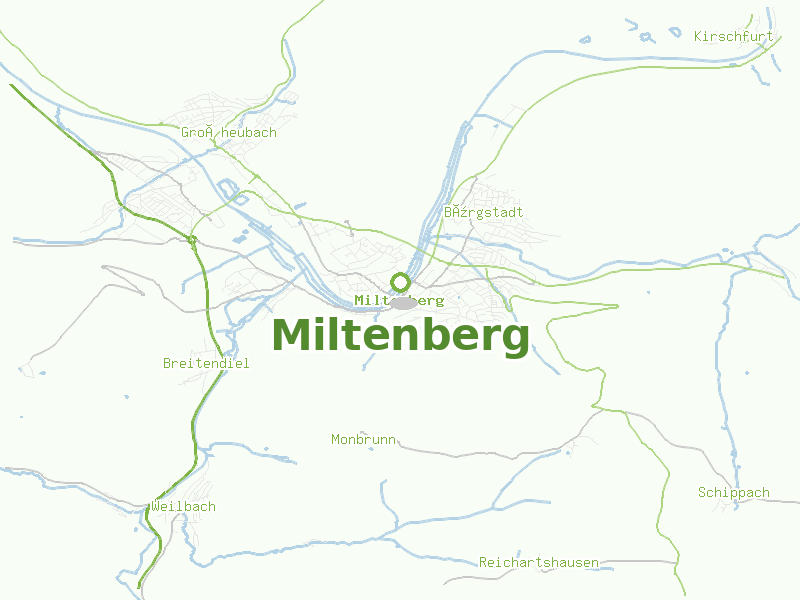 Karte von Miltenberg