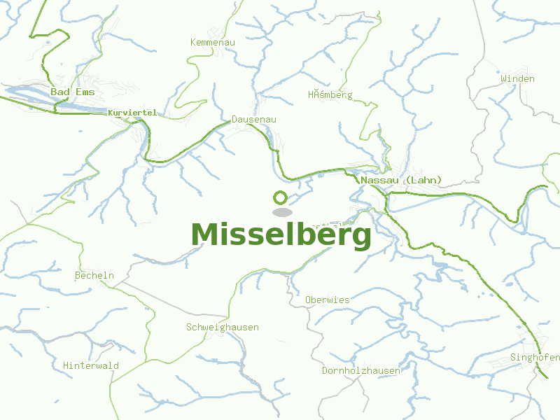 Karte von Misselberg