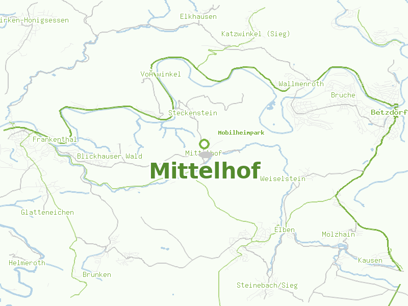 Karte von Mittelhof