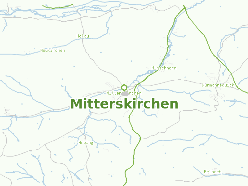 Karte von Mitterskirchen