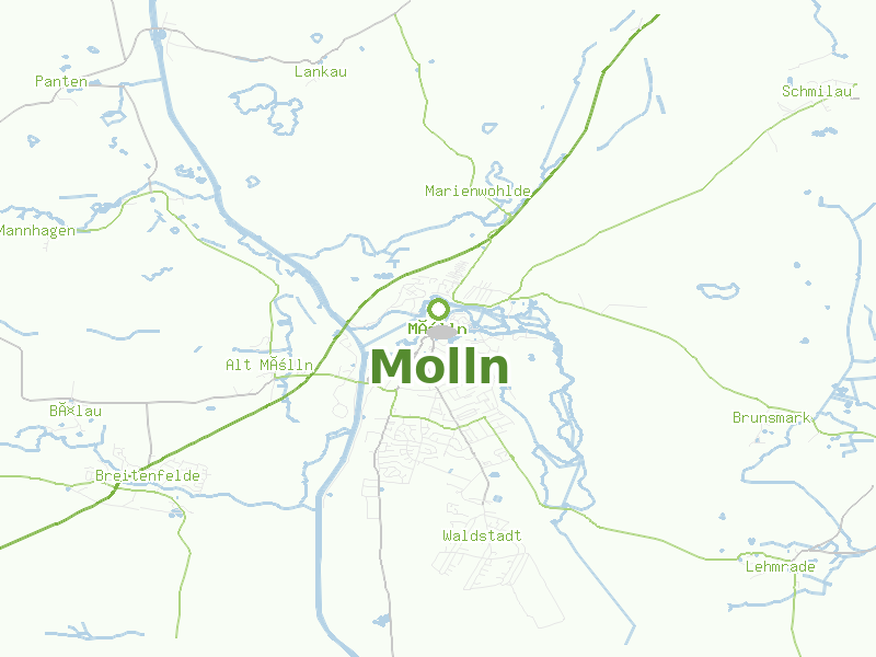 Karte von Molln