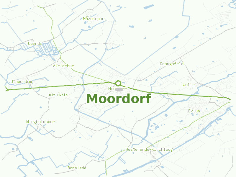 Karte von Moordorf