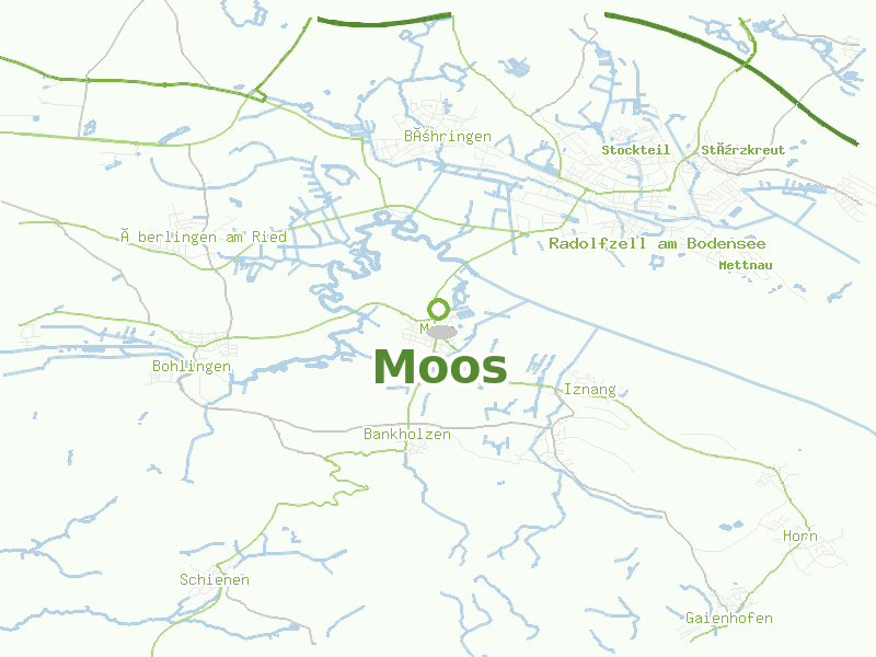 Karte von Moos