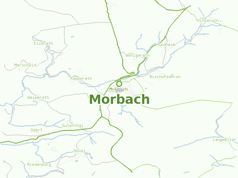 Karte von Morbach