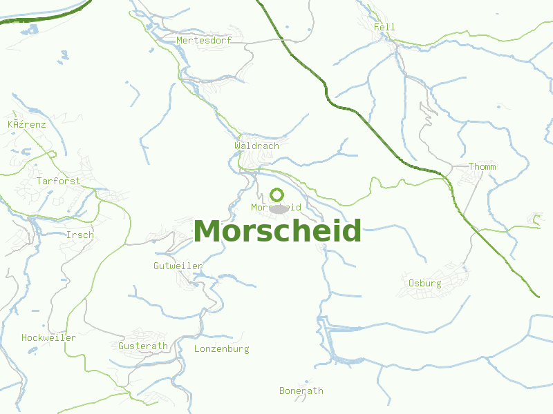 Karte von Morscheid