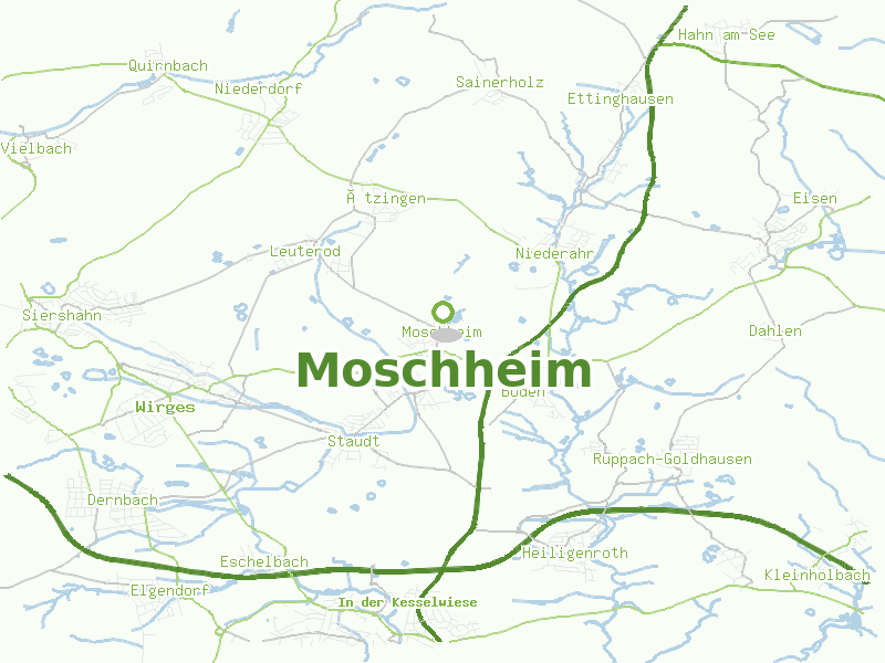 Karte von Moschheim