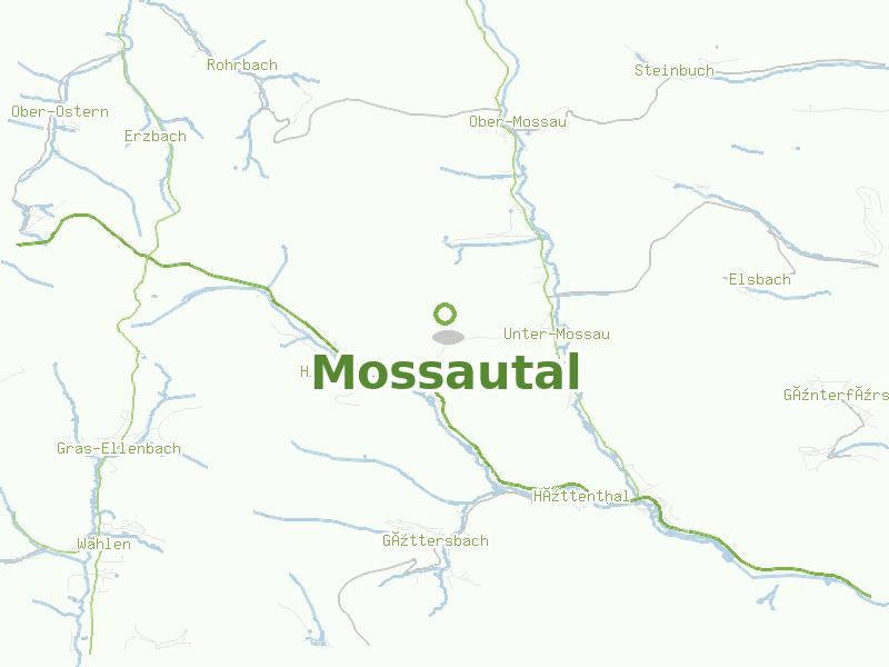 Karte von Mossautal