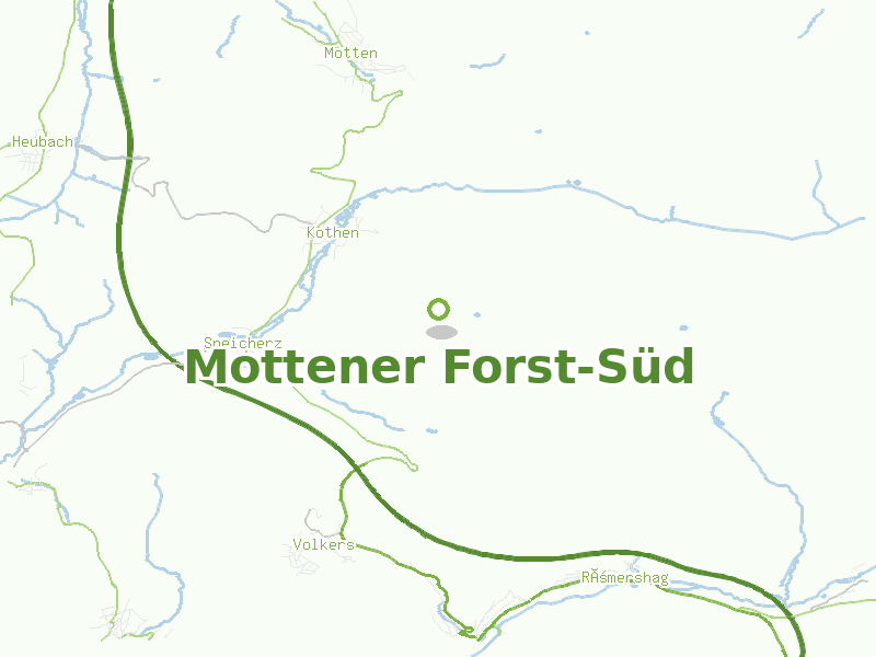 Karte von Mottener Forst-Süd