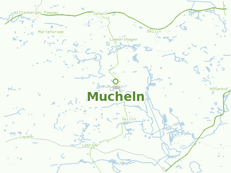 Karte von Mucheln
