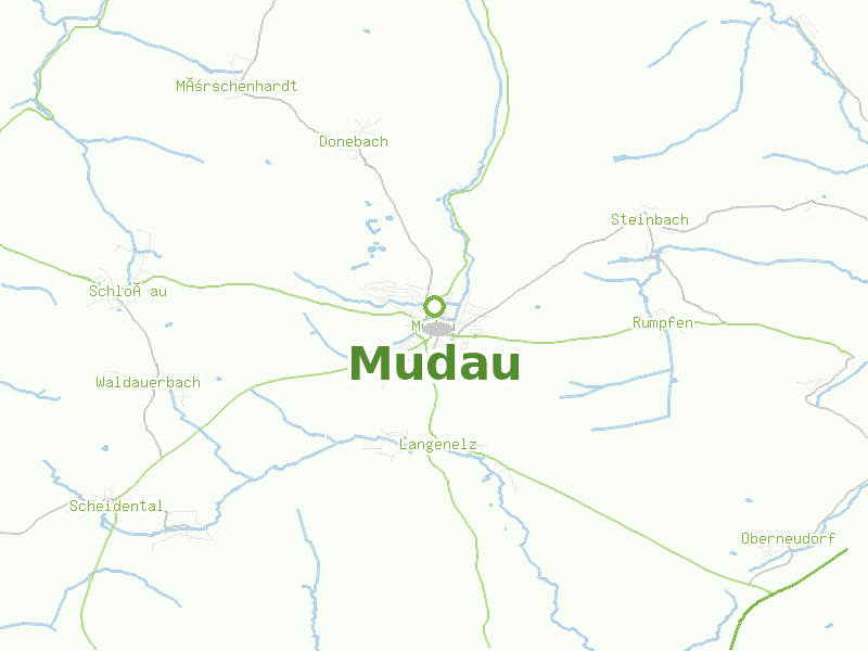 Karte von Mudau