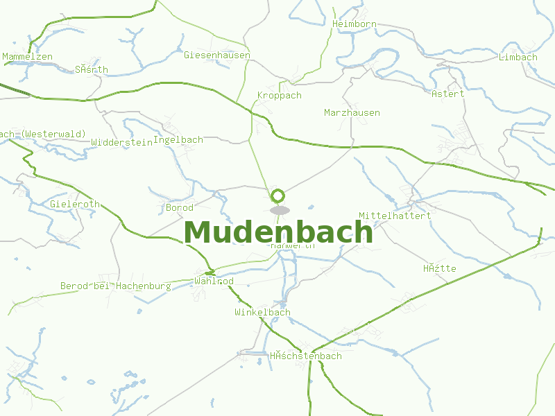Karte von Mudenbach