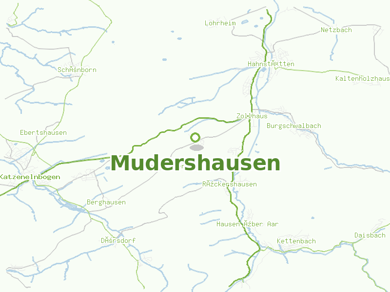 Karte von Mudershausen