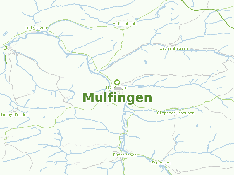 Karte von Mulfingen