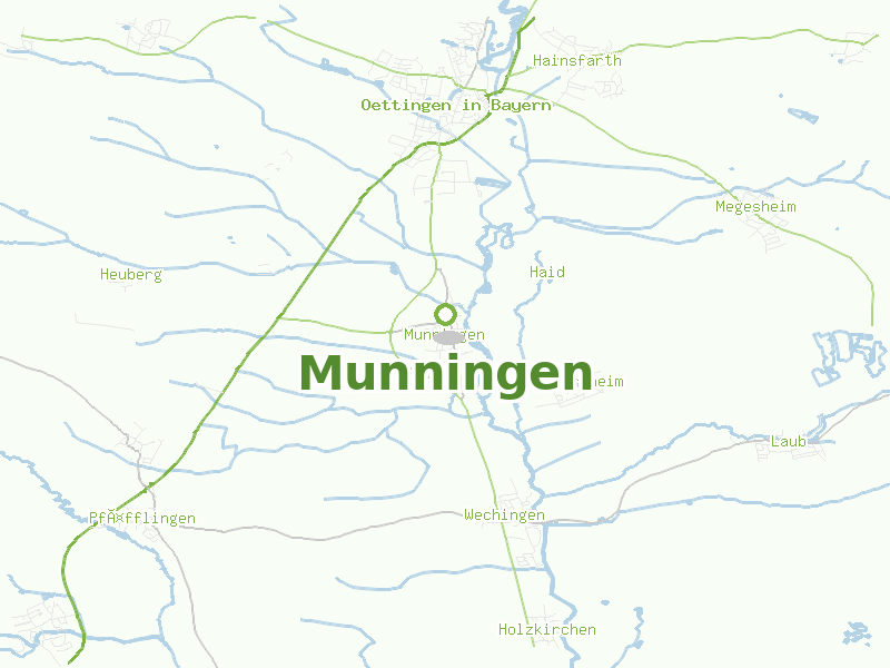 Karte von Munningen