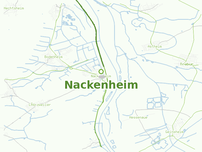 Karte von Nackenheim