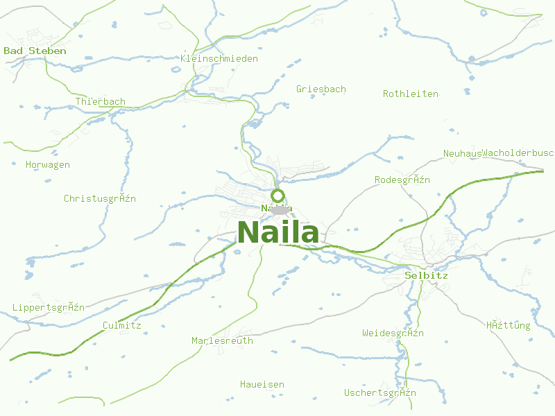 Karte von Naila