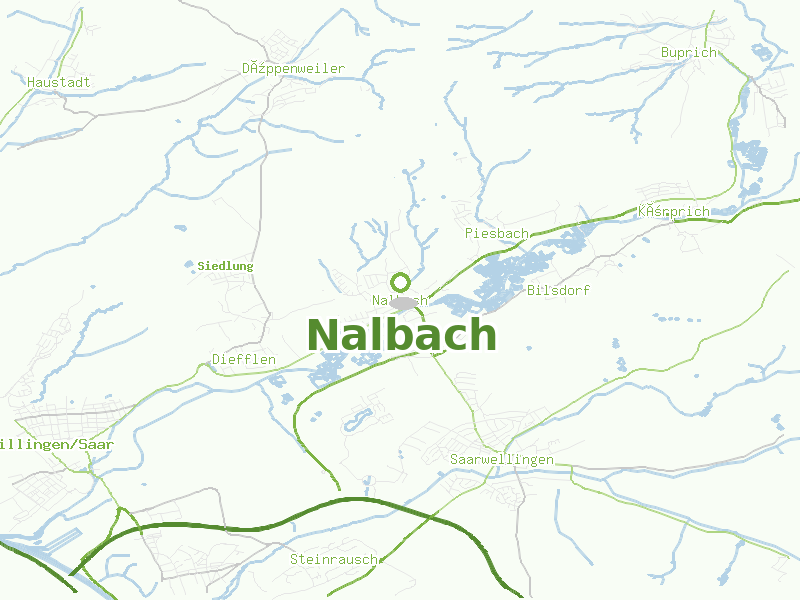 Karte von Nalbach