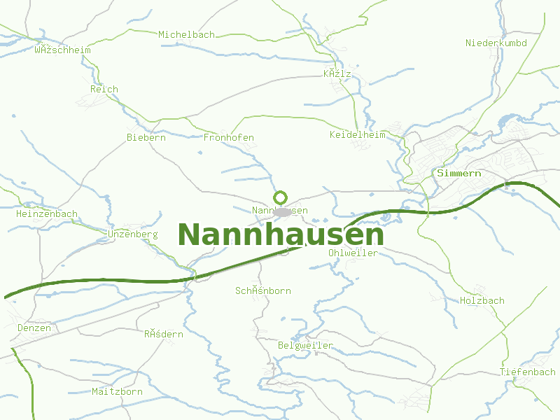 Karte von Nannhausen