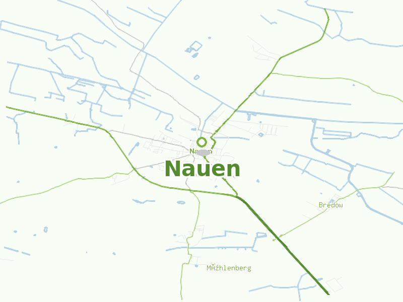 Karte von Nauen