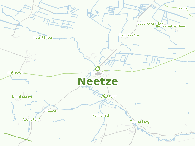 Karte von Neetze