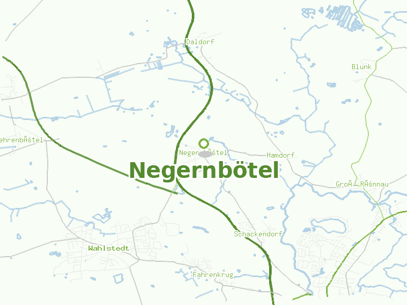Karte von Negernbötel