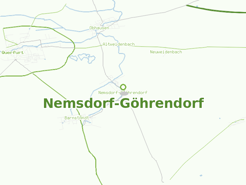 Karte von Nemsdorf-Göhrendorf
