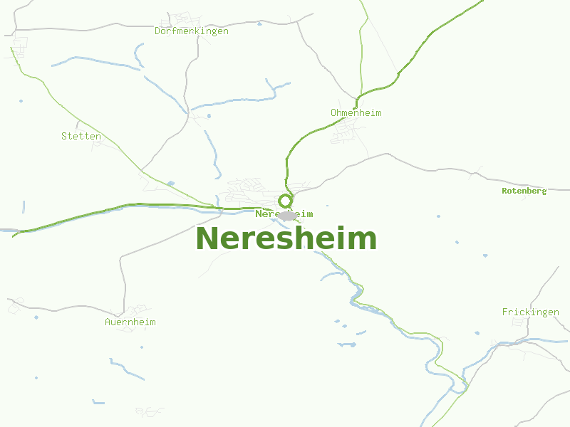 Karte von Neresheim