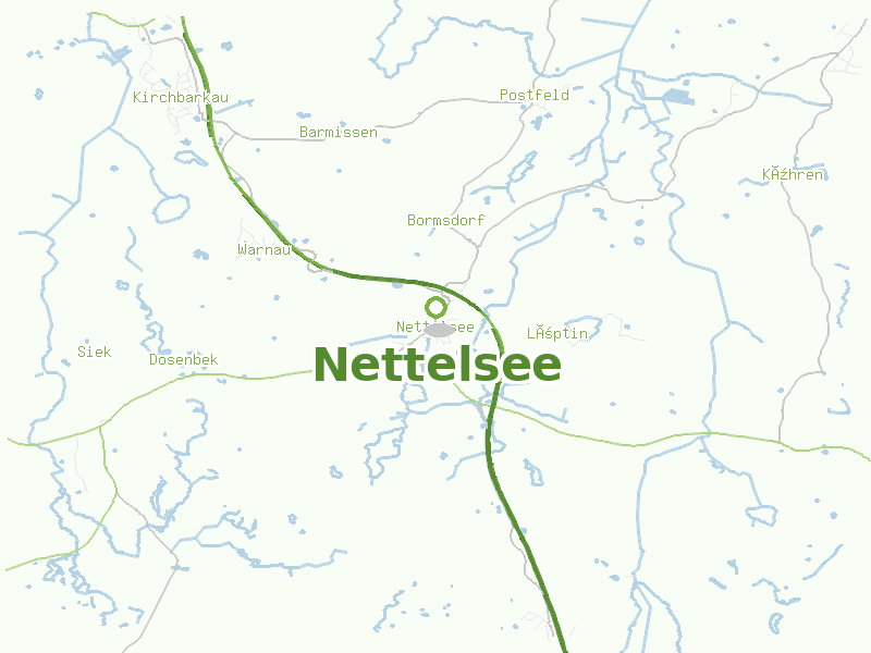 Karte von Nettelsee