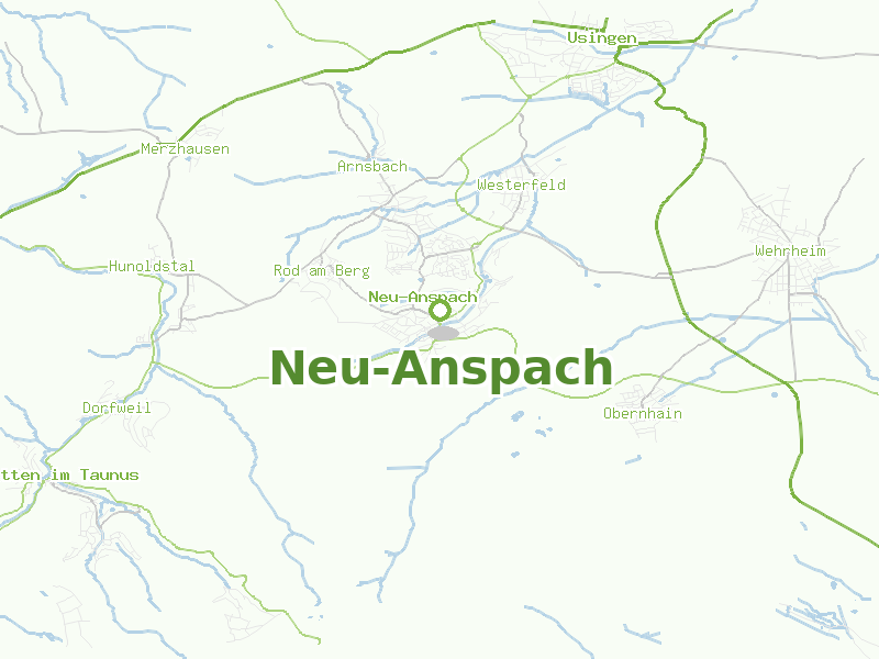 Karte von Neu-Anspach