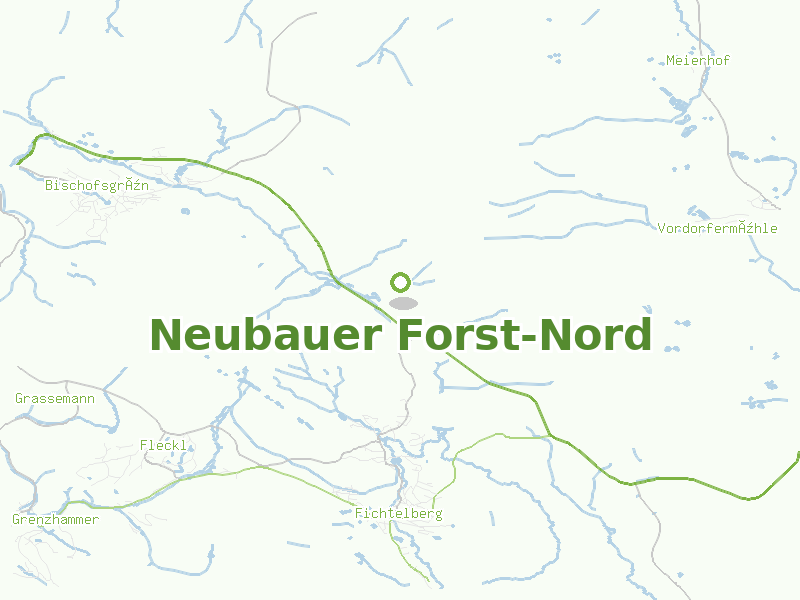 Karte von Neubauer Forst-Nord