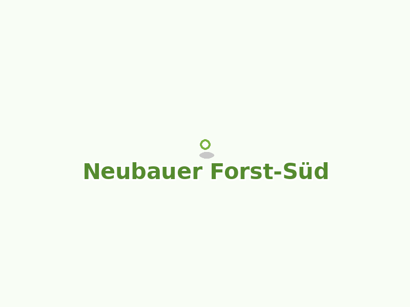 Karte von Neubauer Forst-Süd