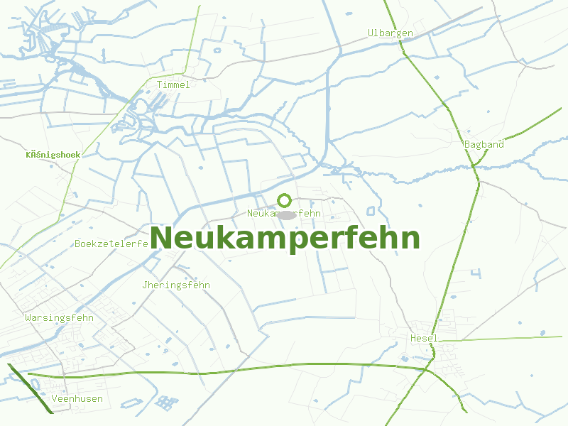 Karte von Neukamperfehn