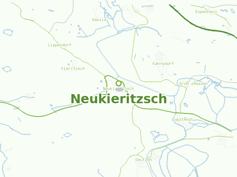 Karte von Neukieritzsch