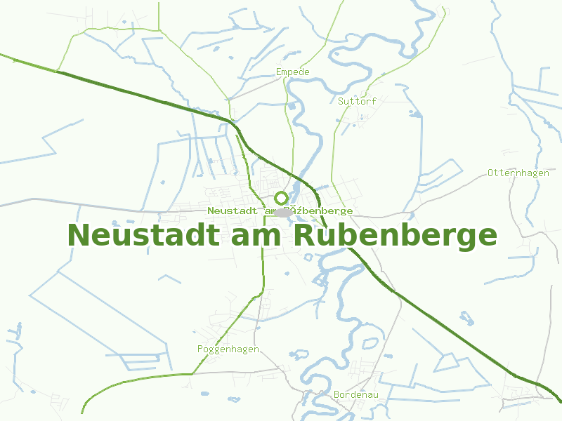 Karte von Neustadt am Rubenberge