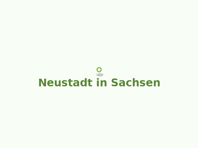 Karte von Neustadt in Sachsen