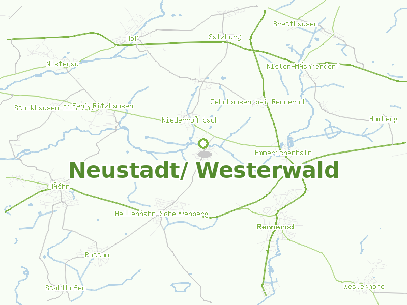 Karte von Neustadt/ Westerwald