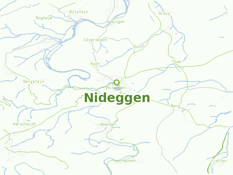 Karte von Nideggen