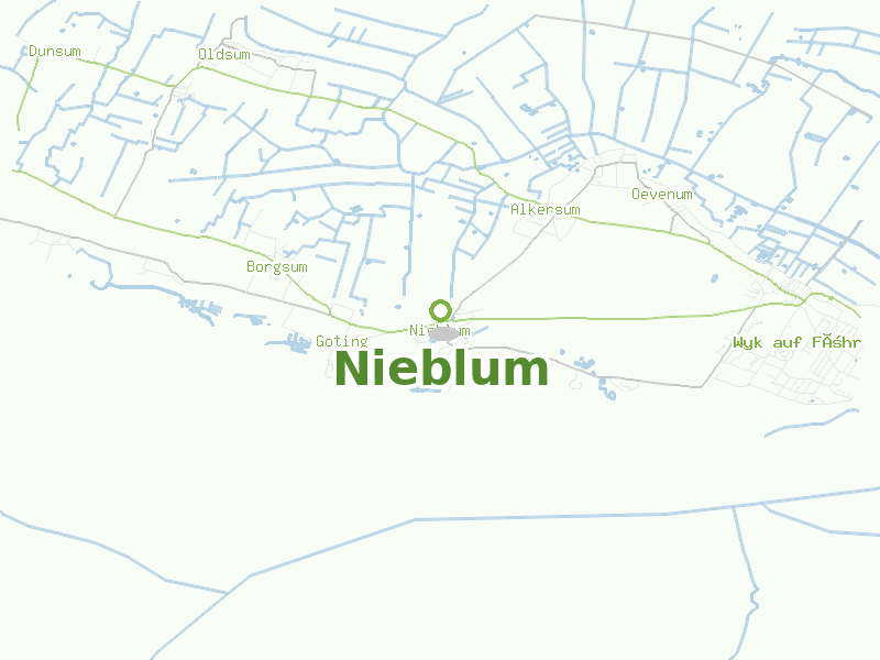 Karte von Nieblum