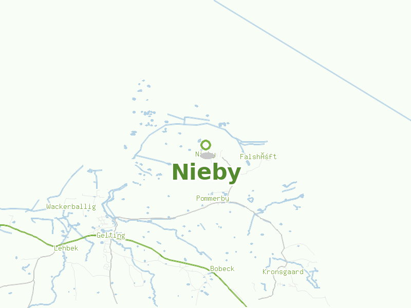 Karte von Nieby