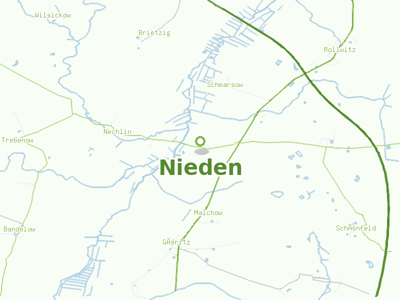 Karte von Nieden