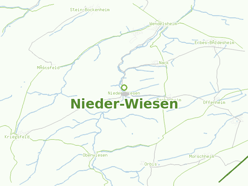 Karte von Nieder-Wiesen