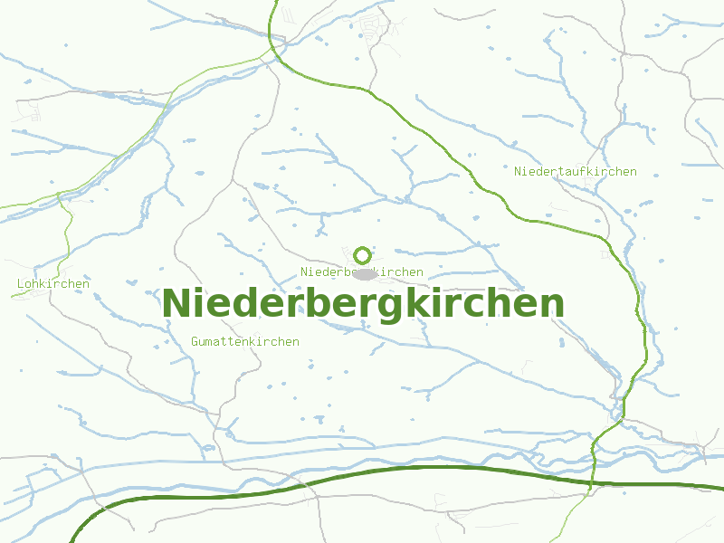 Karte von Niederbergkirchen
